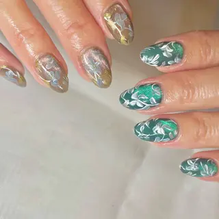 メンズ ネイル nail&eye Aoのマツエク・マツパデザイン