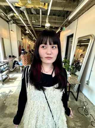 ロング 小森 祐希のヘアスタイル