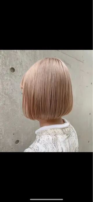 ショート カラー 西宮/ショート/ボブ /カットモデル募集のヘアスタイル