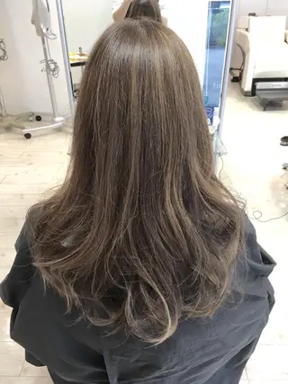 ロング カラー hair＆face  LOBEAUT所属・小笠原 一倫のヘアスタイル