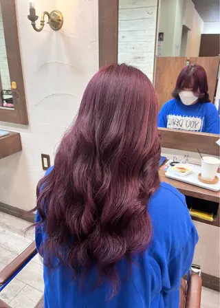 ロング カラー 村田梨乃/ minim hairのヘアスタイル