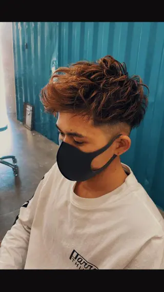 ショート メンズ 木村 拓美のヘアスタイル