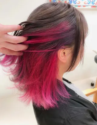 ミディアム カラー Days 透明感カラーのヘアスタイル