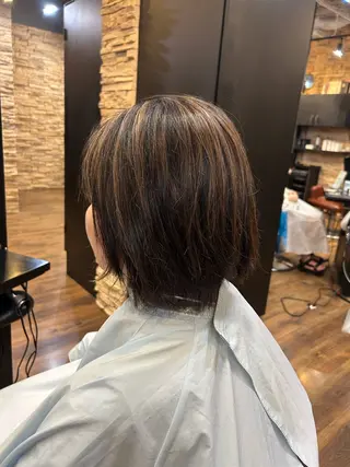 ショート 【カラーモデル募集 】サキ🫧のヘアスタイル