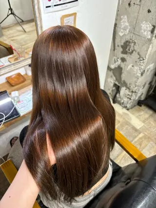 ロング カラー 藤林 かづき🪽のヘアスタイル