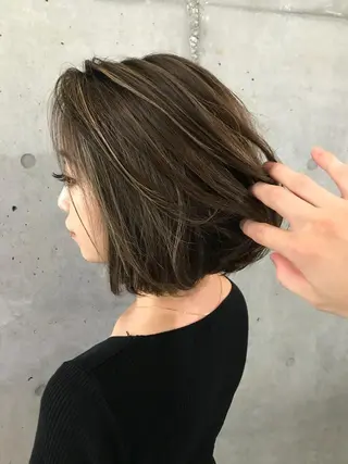 ミディアム カラー 北千住でカラーNo1 高橋優輔のヘアスタイル