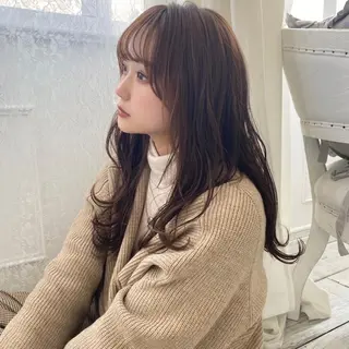 セミロング カラー ボブ& 髪質改善FUMIYAのヘアスタイル