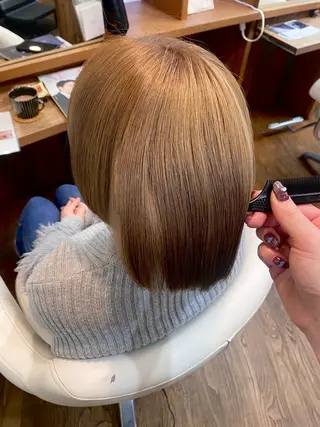 ショート カラー I's hair NUBOU所属・小守林 蘭のヘアスタイル