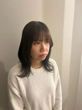 カラー 山本 彩香のヘアスタイル