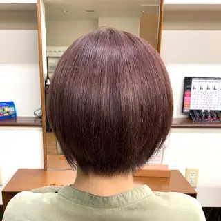 ショート カラー hair＆face  LOBEAUT所属・小笠原 一倫のヘアスタイル