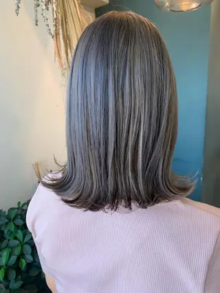 ミディアム カラー 中目黒🌼 🌼ハナのヘアスタイル