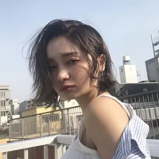 ミディアム カラー パーマ O/ODER (official)のヘアスタイル