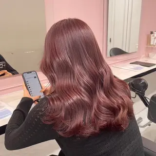 ロング カラー ブリーチ無し透明感 🕊AZUSAのヘアスタイル