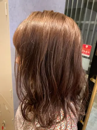 セミロング カラー ラニティック所属・田辺 東陽のヘアスタイル