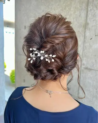 ロング ヘアアレンジ おおつか せいやのヘアスタイル