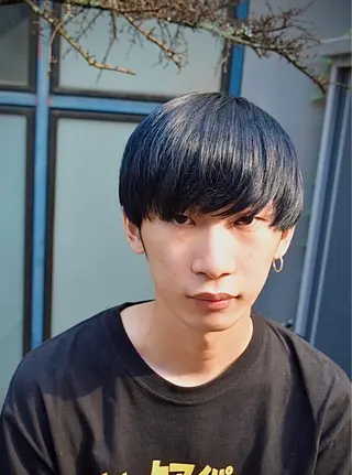 ショート カラー メンズ KAH所属・Koichi Satoのヘアスタイル