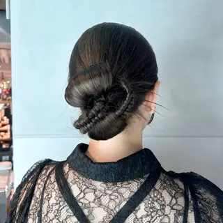 ヘアアレンジ 透明感カラー🫧 ベージュ✴︎meiのヘアスタイル