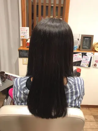 ロング アザマ　ヤスカツ _rosso 川口のヘアスタイル