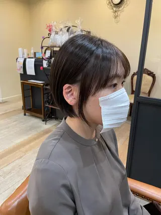ショート 亀川蓮 Agu hairのヘアスタイル