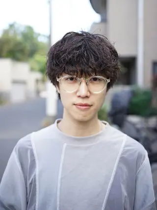 パーマ メンズ 美容室soi所属・メンズ特化/石田 凱土のヘアスタイル