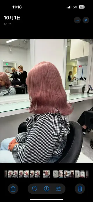ロング カラー 💖ミルクティー💖 あかり💖のヘアスタイル