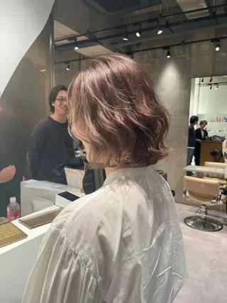 ミディアム 無料ショートモデル 募集中❗️秋山ひらいのヘアスタイル