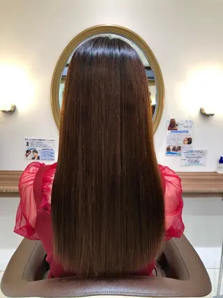 パーマ little広島所属・縮毛矯正/髪質改善 矢川 純のヘアスタイル