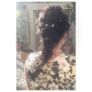 ヘアアレンジ 佐藤 奈佳子 サトウ ナカコのヘアスタイル