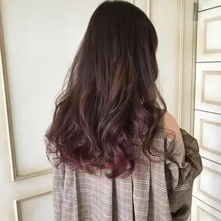 ロング カラー ヘアアレンジ GOTODAYSHAiRESALON銀座キラリトギンザ店所属・ナチュラル艶髪 🌸内田彩香のヘアスタイル