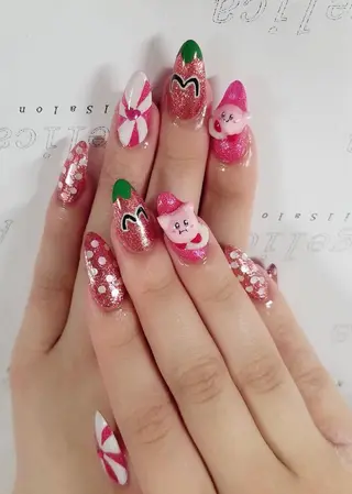 ネイル Angelica ネイリストのネイルデザイン