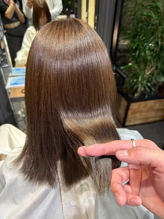 ミディアム MINX ginza【ミンクス銀座】美容室所属・大野 樹奈のヘアスタイル