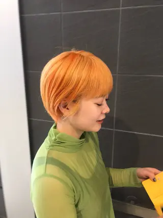 ショート カラー Rondo岐阜公式/ 岐阜No.1髪質改善のヘアスタイル