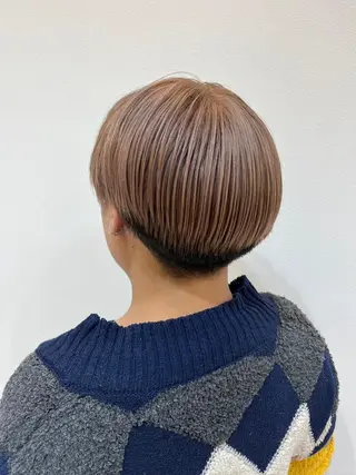 カラー ショート ルクール柏崎店　山岸 亜依瑠のヘアスタイル