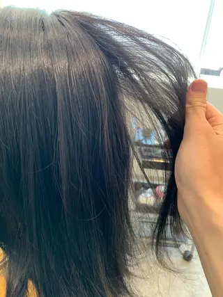 ミディアム ヨシミ カズヤのヘアスタイル