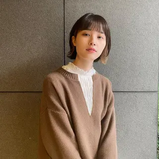 ミディアム カラー パーマ ヘアアレンジ メンズ キッズ ネイル マツエク・マツパ modek's tokyo所属・顔周りレイヤー ☺︎shunのヘアスタイル