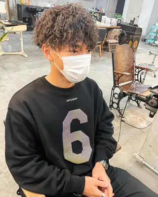 ショート メンズ特化美容師 ハスイルイのヘアスタイル