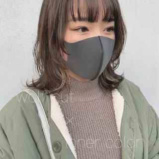 ショート 透明感カラー 金村真子のヘアスタイル