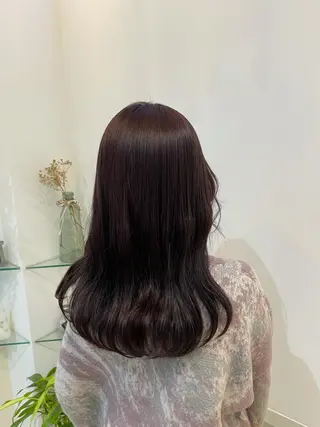 カラー 髪質改善カラー🤍 エクステ✨君島由実子のヘアスタイル