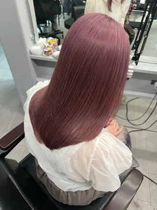セミロング 🎀ブリーチカラー/ ボブ/Reina🎀のヘアスタイル
