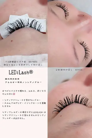 マツエク・マツパ Belles  Ailesのマツエク・マツパデザイン