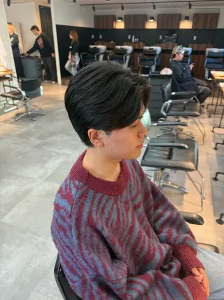 メンズ アイブロウ 垢抜けへの近道✂️ メンズ縮毛矯正/齊藤のヘアスタイル