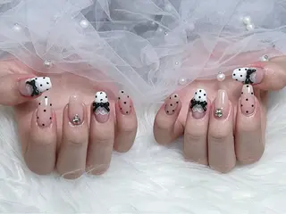 ネイル 【Eclat エクラ】nail&beauty所属・Eclat〔エクラ〕 MOEKA𝜗𝜚*のネイルデザイン