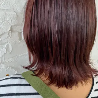 ミディアム カラー 【髪質改善】 夏目結以のヘアスタイル