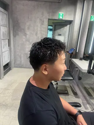 ショート メンズ 🔥特殊パーマ🔥 歩夢のヘアスタイル