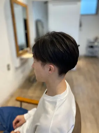 ショート メンズ 安住 千明のマツエク・マツパデザイン