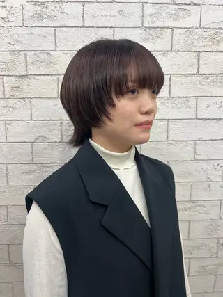 ショート ブリーチカラー 🤎〰️Yuunaのヘアスタイル