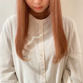 セミロング カラー 中屋恵美🎨 Designカラーのヘアスタイル