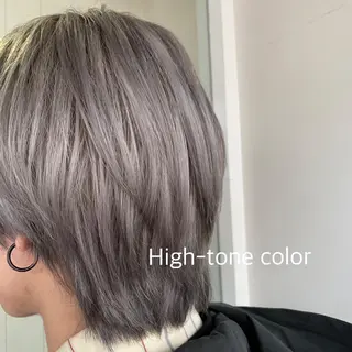 ショート カラー メンズ インナーカラー🧸 suzunaのヘアスタイル