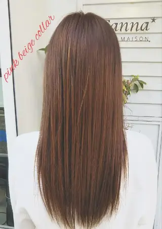 ロング カラー Culumi所属・Culumi クルミ 松井照雄/梅田茶屋町のヘアスタイル