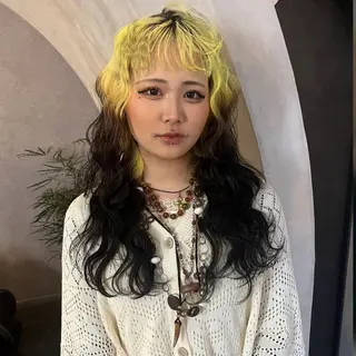 ロング カラー DEAN名駅店所属・デザインカラー AYA/DEANのヘアスタイル